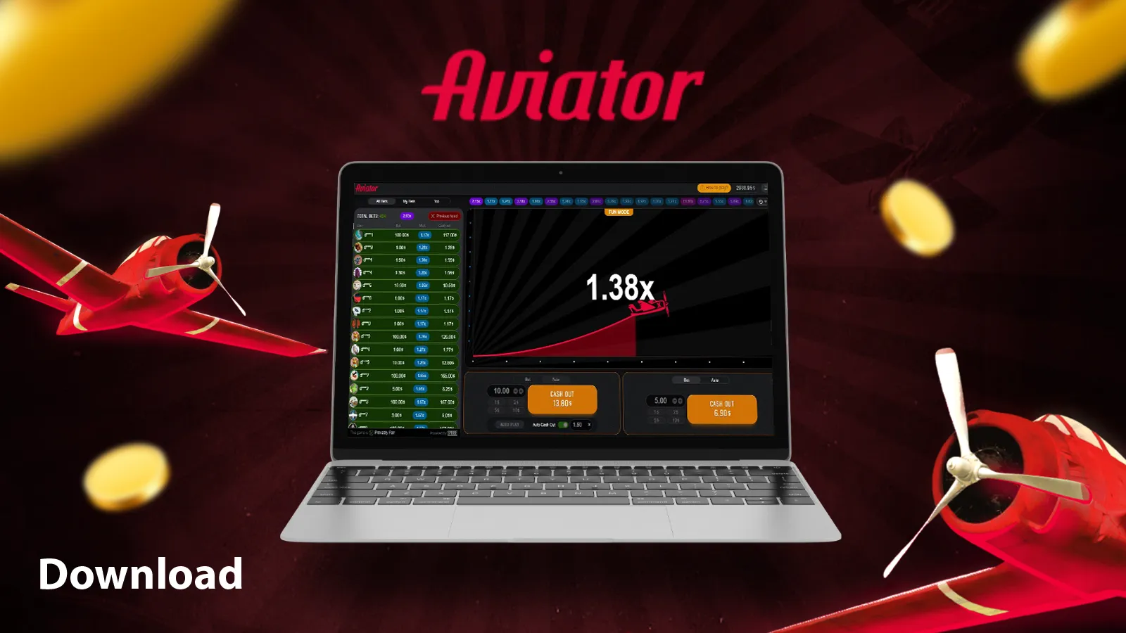 aviator game login register